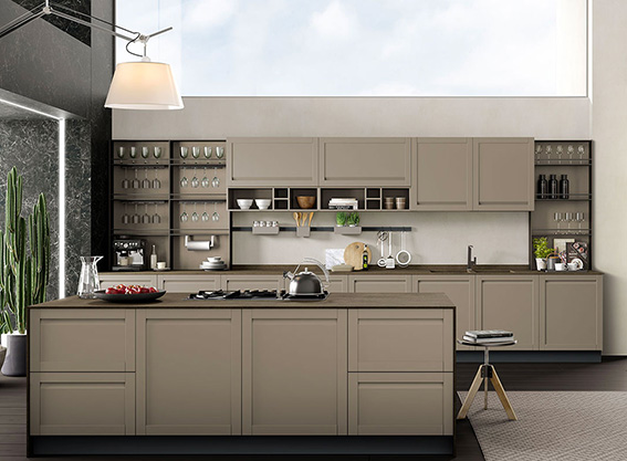 Cuisine sur-mesure rendu 3D