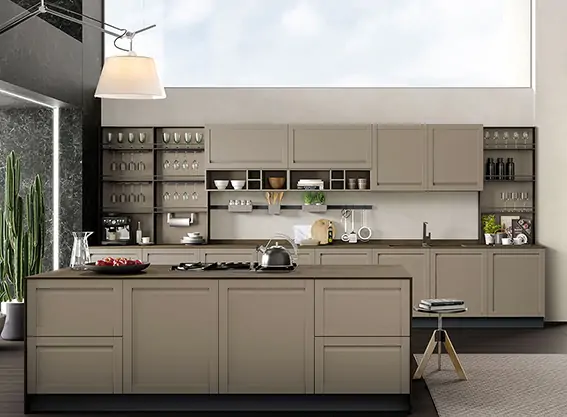 Cuisine sur-mesure rendu 3D