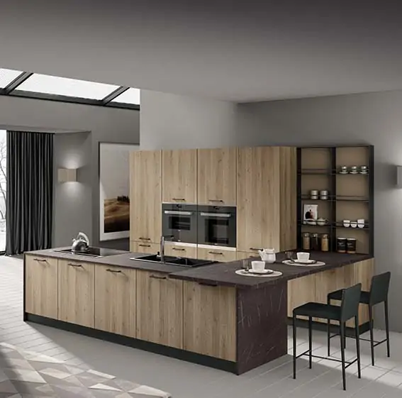 Cuisine sur-mesure rendu 3D